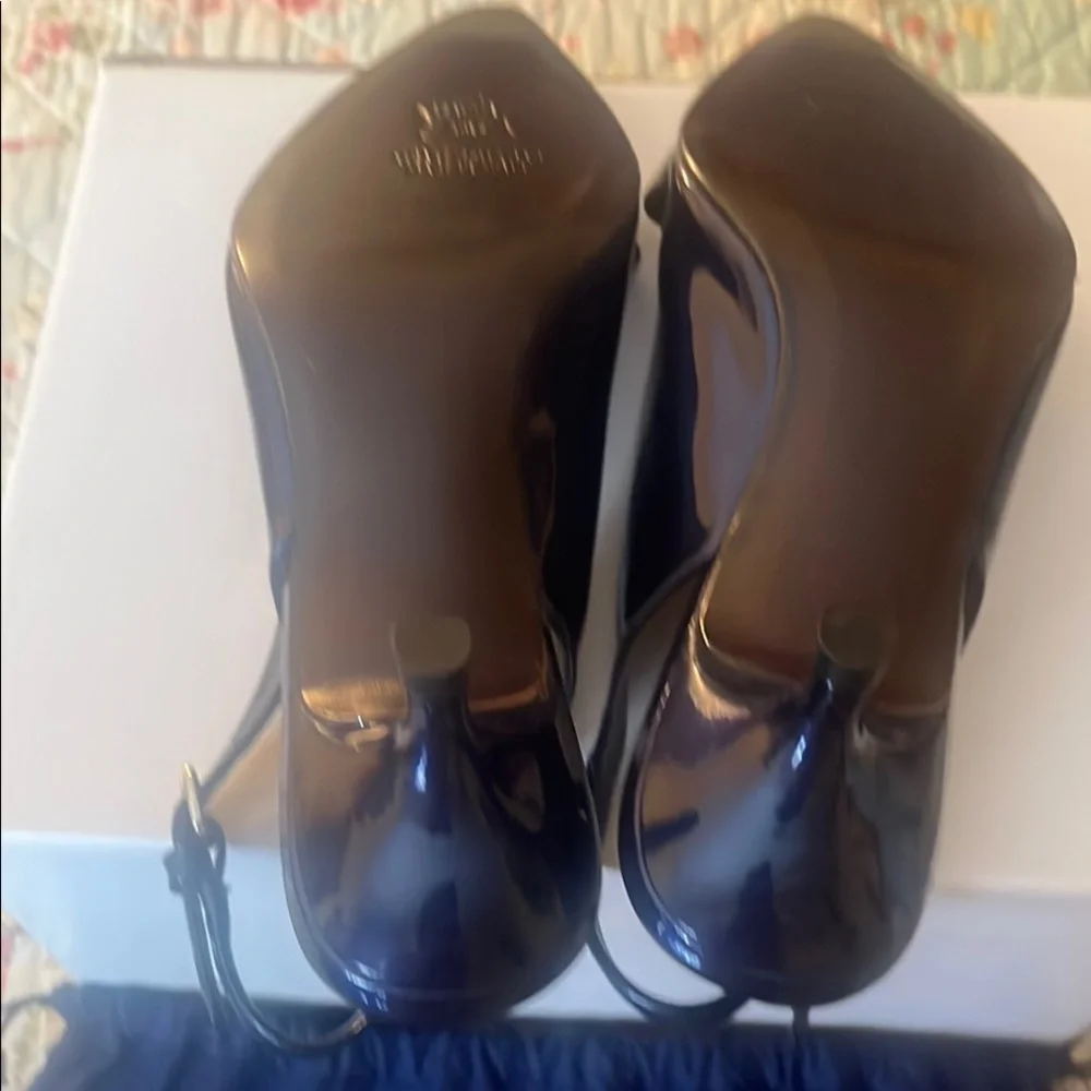 Stuart Weitzman navySlingback Heels
New never worn - Picture 3 of 9